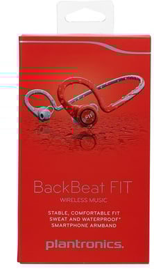 Plantronics Backbeat FIT Röd