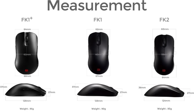 ZOWIE FK1+ Gaming Mouse