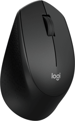 Logitech M330 Silent Plus Svart