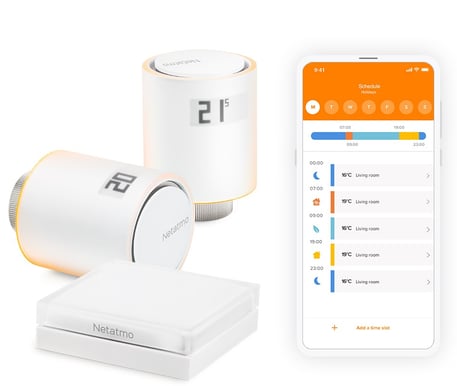 Netatmo Smarta Radiatortermostater Startpaket