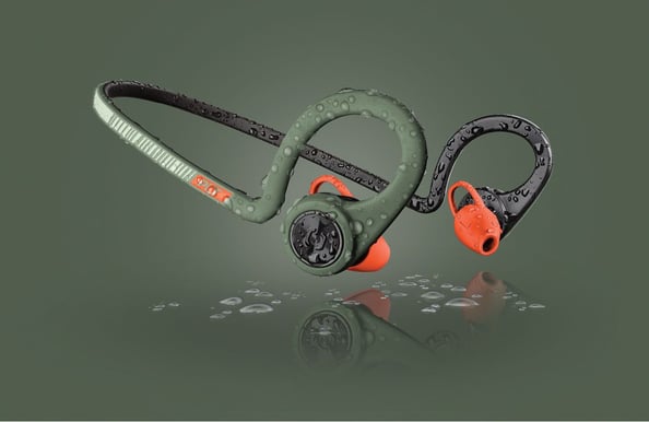 Plantronics Backbeat FIT Stealth Green