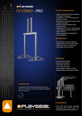 Playseat TV Stand Pro