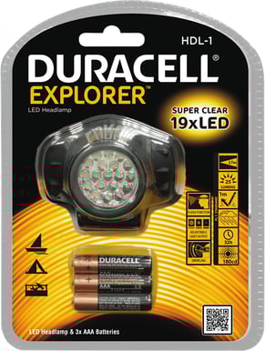 Duracell Flashlight Explorer Headlamp HDL-1