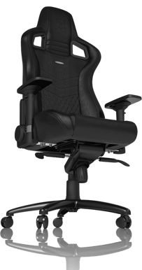 noblechairs EPIC Äkta Läder Svart