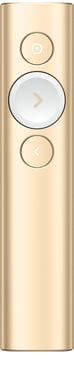 Logitech Spotlight Presentation Remote Gold