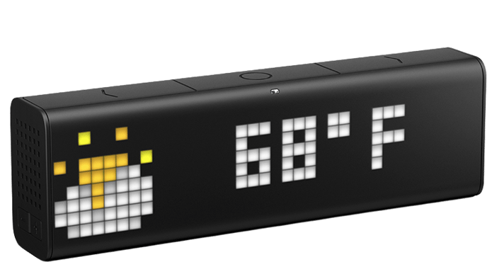 LaMetric Time Smart instrumentpanel