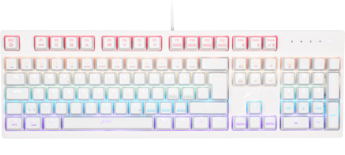 Xtrfy K2 RGB LED Vit