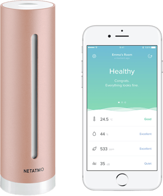 Netatmo Smart Inomhus Luftkvalitetsmätare