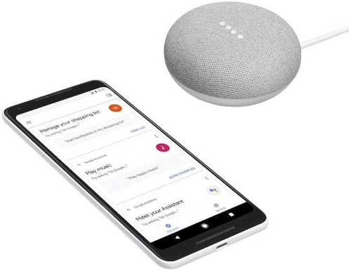 Google Home Mini, Vit, Kampanj