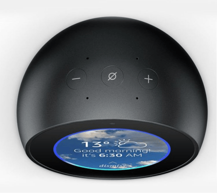 Amazon Echo Spot, Svart