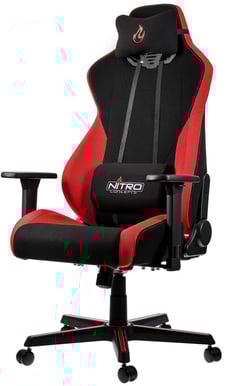 Nitro Concepts S300 Tyg Svart/Röd