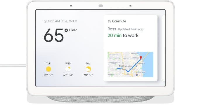 Google Nest Hub, Chalk