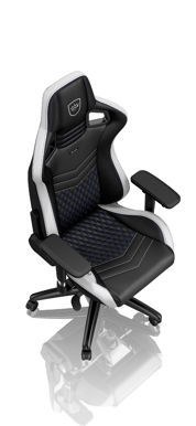 Noblechairs EPIC Svart/Vit/Blå Limited Edition
