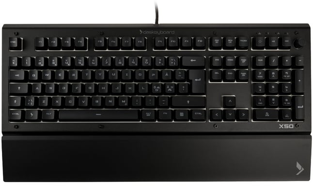 Das Keyboard X50Q SoftTactile Omron Black