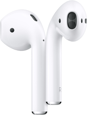 Apple Airpods (2nd Generation) med laddningsetui