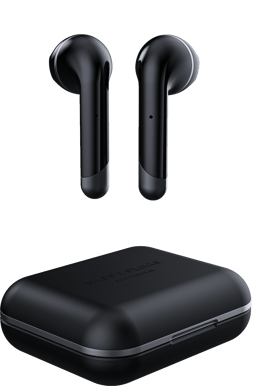 Happy Plugs Air Svart