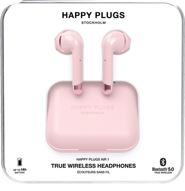 Happy Plugs Air Rosa