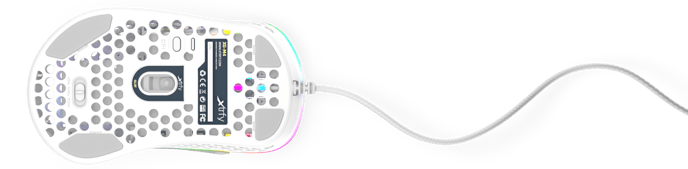Xtrfy M4 RGB Vit