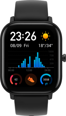 Amazfit GTS Svart
