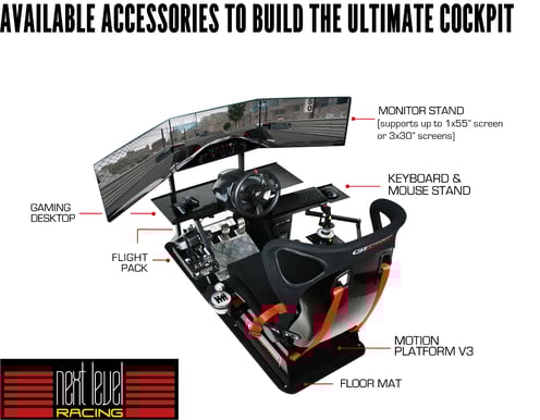 Next Level Racing GT Ultimate V2 Simulator