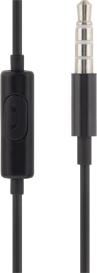 STREETZ Headset 3,5mm Svart