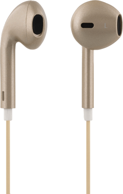 STREETZ Headset 3,5mm Guld