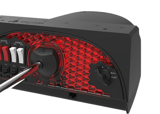 Honeycomb Alpha Flight Controls Yoke & Switch Panel