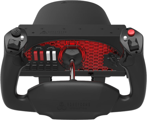 Honeycomb Alpha Flight Controls Yoke & Switch Panel