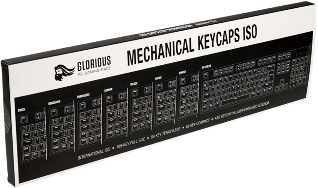 Glorious GMMK ABS Keycaps Nordic