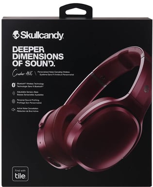 Skullcandy Crusher Wireless ANC Mörkröd