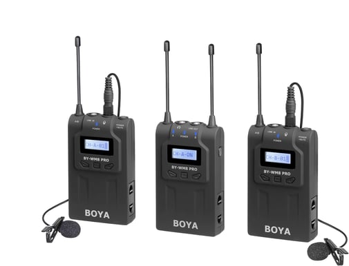 BOYA Mikrofon Trådlös x2 BY-WM8 Pro-K2