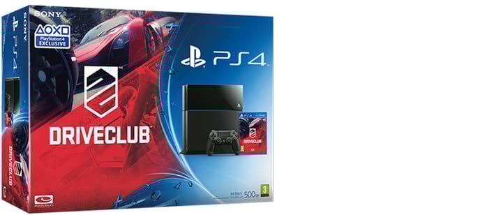 Sony PS4 Playstation 4 500GB Driveclub Bundling