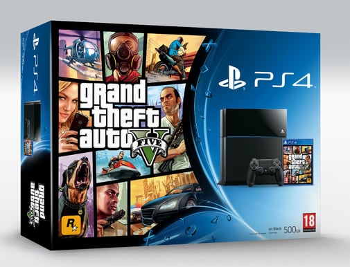 Sony PS4 Playstation 4 500GB GTA V Bundling