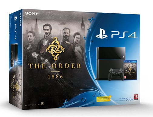 Sony PS4 Playstation 4 500GB + The Order 1866
