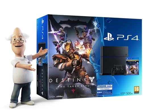 Sony PS4 Playstation 4 500GB + Destiny: The Taken King Legendary Edition