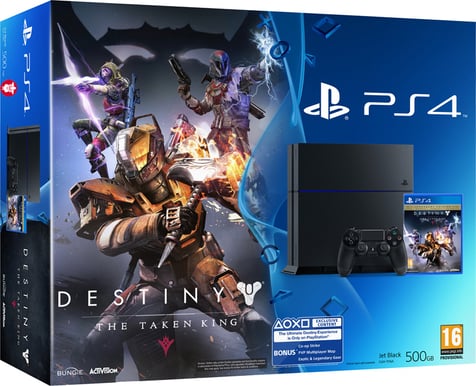 Sony PS4 Playstation 4 500GB + Destiny: The Taken King Legendary Edition