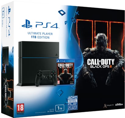 Sony PS4 Playstation 4 1TB + Call of Duty Black Ops III