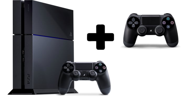 Sony PS4 Playstation 4 500GB + extra handkontroll