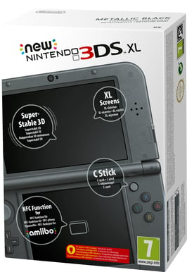 Nintendo New 3DS XL - Svart
