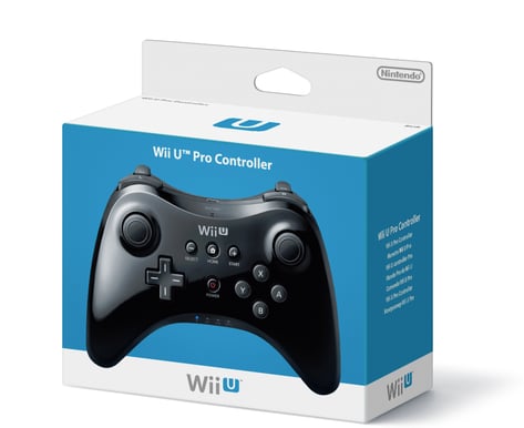 Wii U Pro Controller - Svart