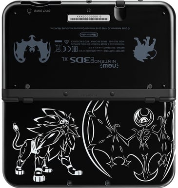 Nintendo New 3DS XL - Solgaleo and Lunala - Limited Pokémon Edition