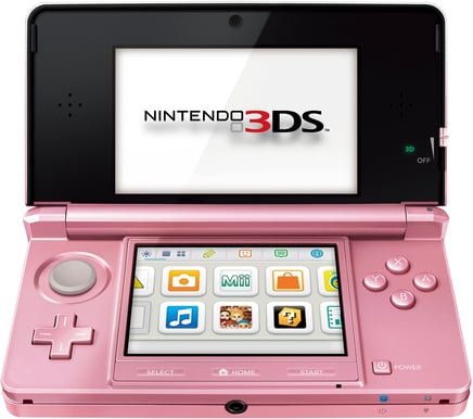 Nintendo orders 3DS XL in Pink