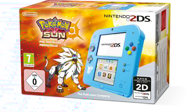Nintendo 2DS Pokémon Sun Limited Edition