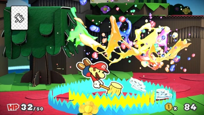 Paper Mario: Color Splash - Wii U