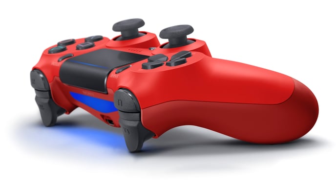 Sony DualShock 4 v2, Red