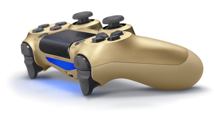 Sony DualShock 4 v2, Gold