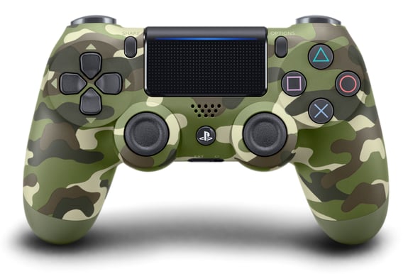 Sony DualShock 4 v2, Green Camo
