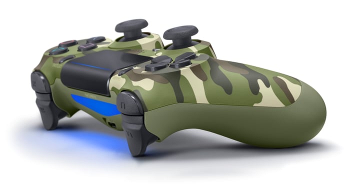 Sony DualShock 4 v2, Green Camo
