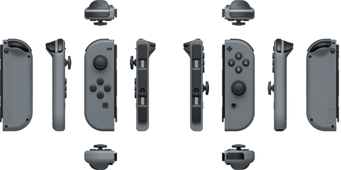Nintendo Joy-Con Controllers Pair Grå