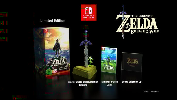 The Legend of Zelda: Breath of the Wild - Limited Edition - Switch